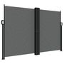 Voir la diapositive 2 : VIDAXL Auvent lateral retractable anthracite 160x1200 cm