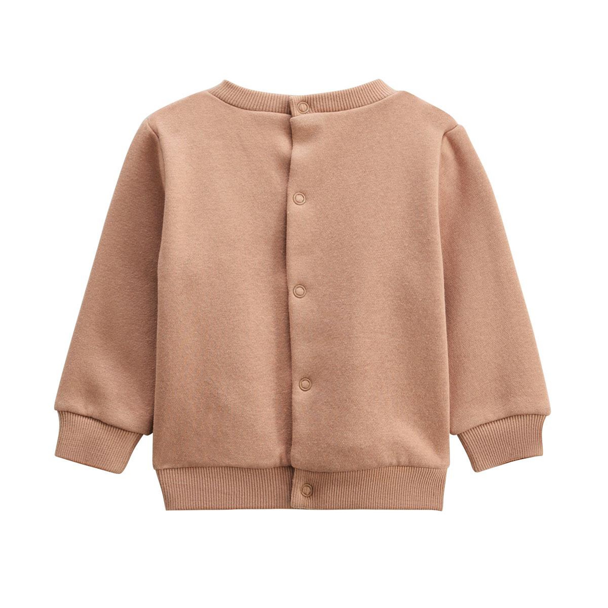 Voir la diapositive 2 : Petit Béguin Ensemble bébé sweat et pantalon en molleton mini loutre