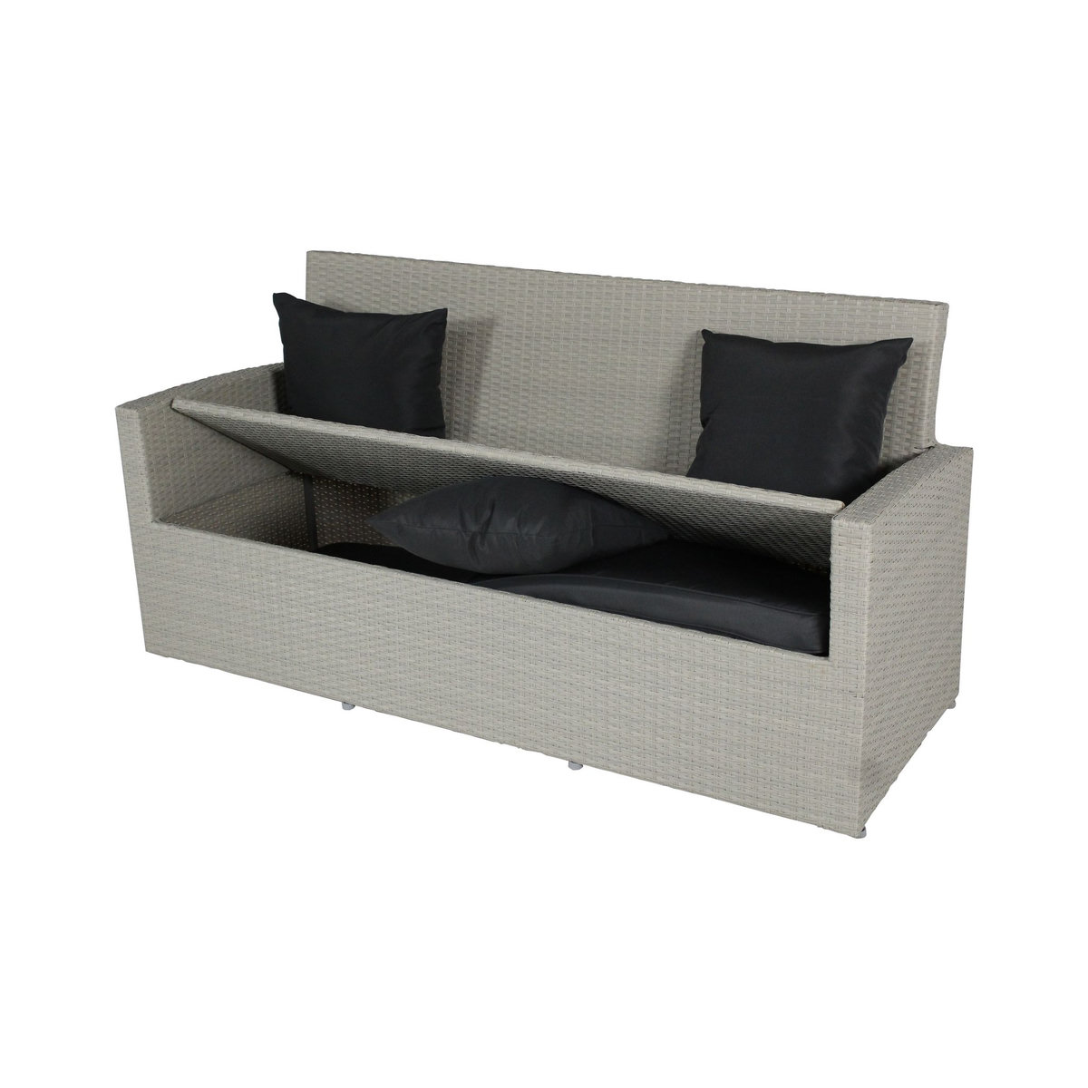 DCB GARDEN Salon bas de jardin 5 places PORTOVECCHIO 