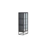 Voir la diapositive 4 : Paris Prix Vitrine 2 Portes Design  Garis  160cm Noir