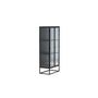 Voir la diapositive 4 : Paris Prix Vitrine 2 Portes Design  Garis  160cm Noir