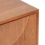 Voir la diapositive 4 : ATMOSPHERA Buffet 3 portes en bois massif NANDA - Marron