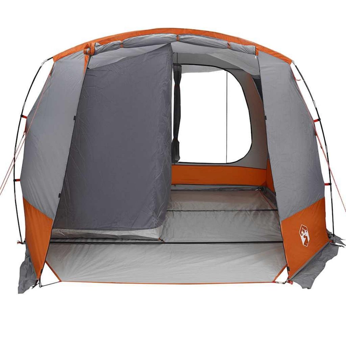 VIDAXL Tente de voiture gris et orange impermeable