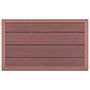 Voir la diapositive 3 : VIDAXL Element de plancher pour douche solaire Marron 101x63x5,5cm WPC