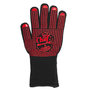 Voir la diapositive 2 : Paris Prix Gant Anti Chaleur  Barbecue  32cm Rouge & Noir