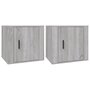 Voir la diapositive 2 : VIDAXL Tables de chevet 2 pcs Sonoma gris 50x39x47 cm