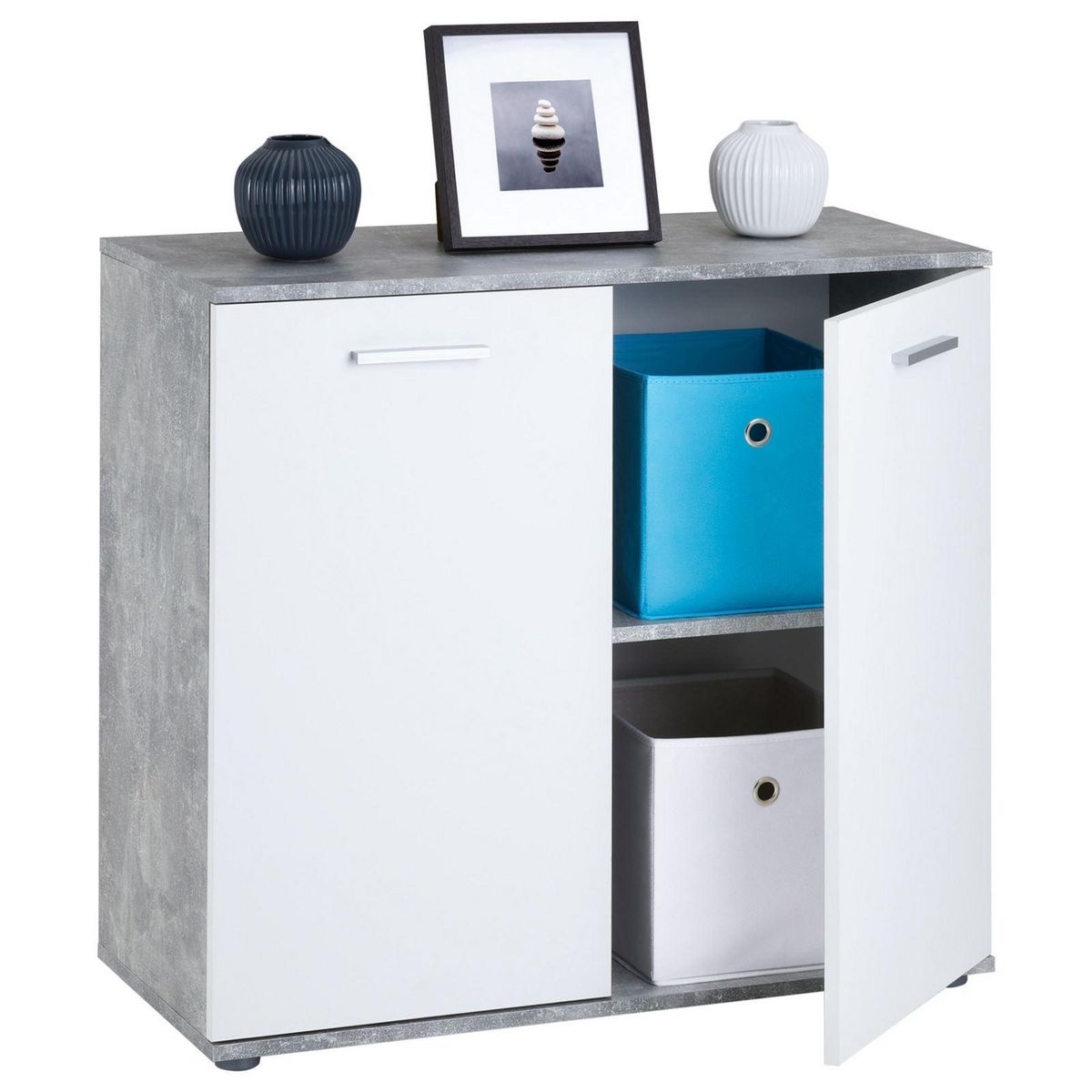 IDIMEX Buffet CHICAGO avec 2 portes, en mélaminé