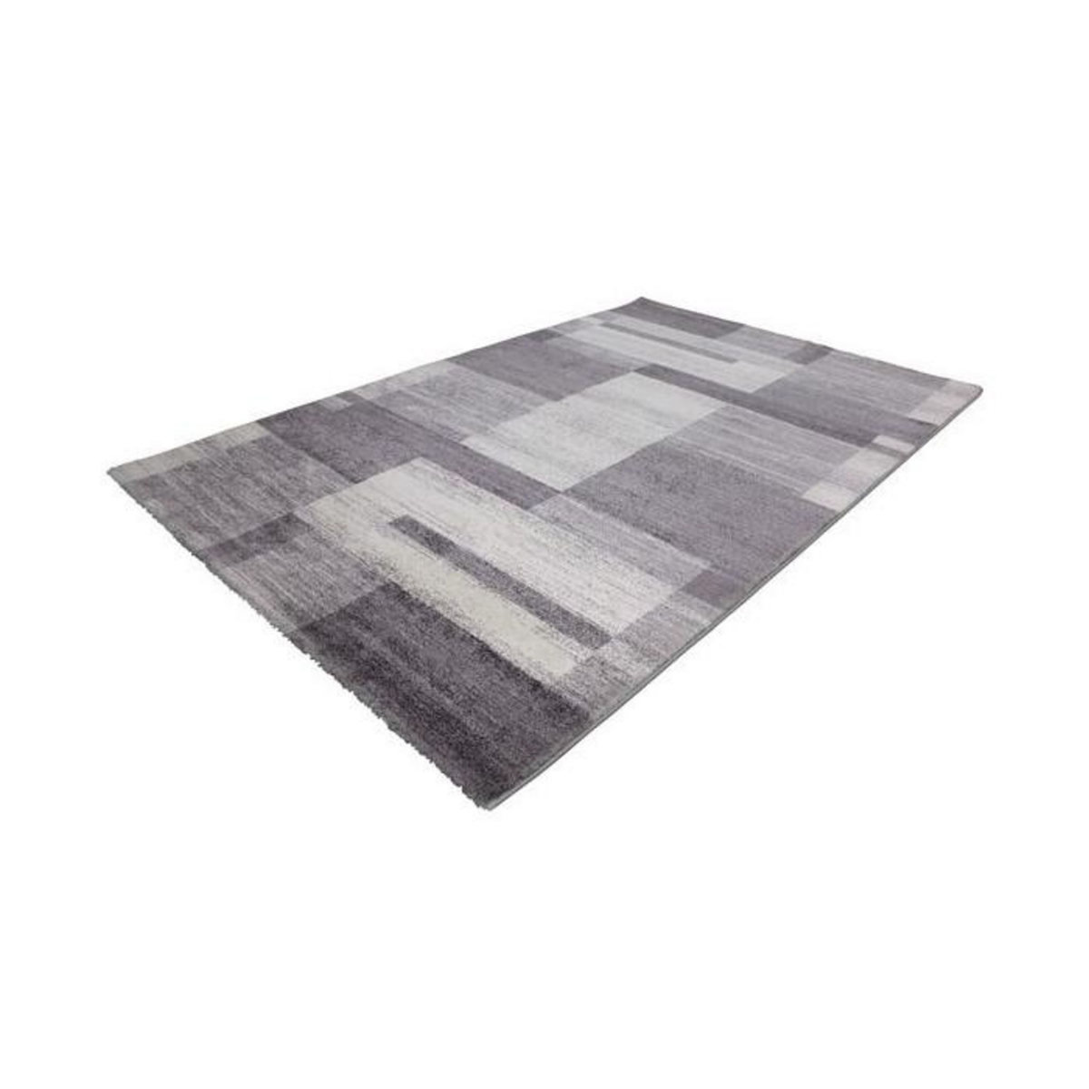 Paris Prix Tapis à Poils Courts Tissé  Falkland  Argent