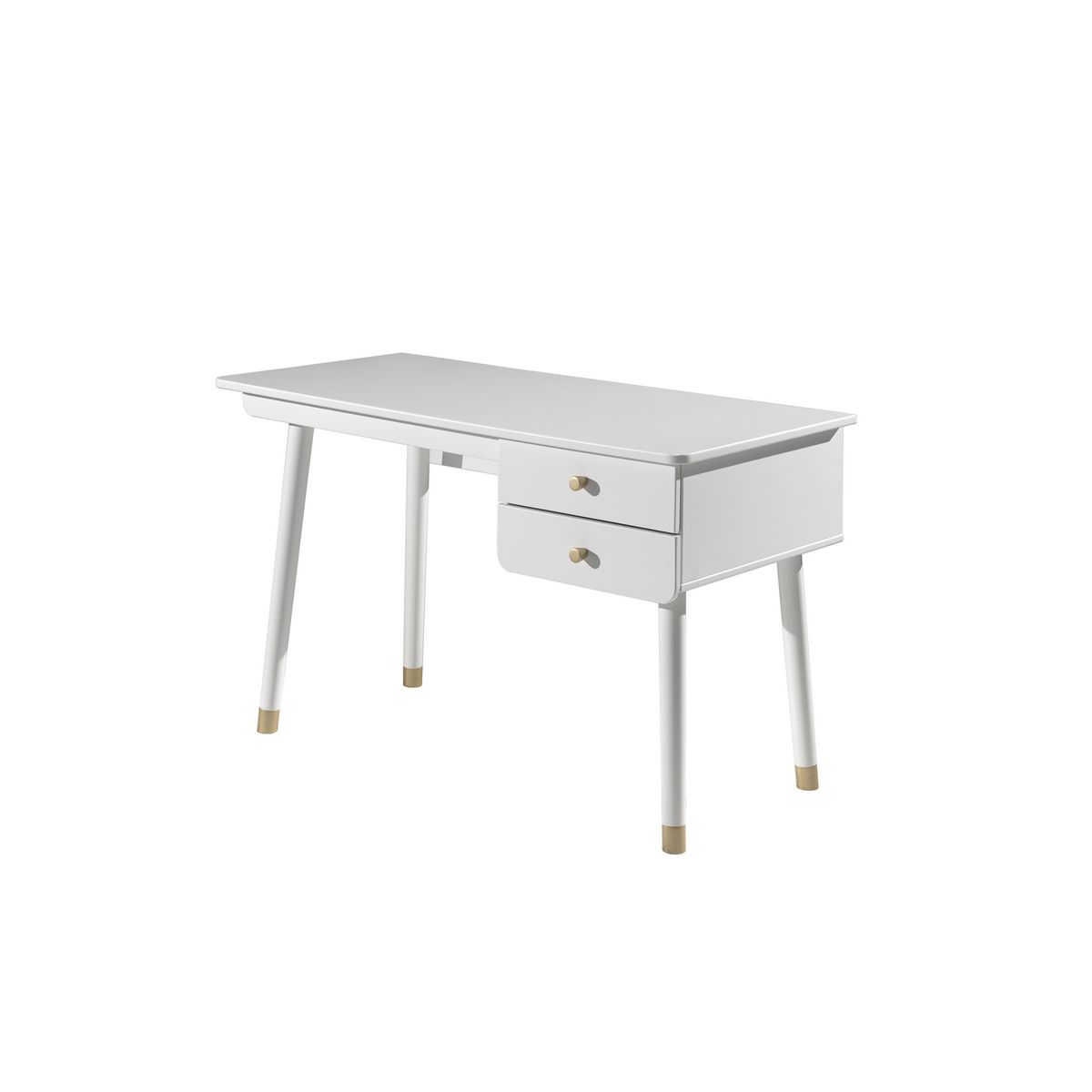 Bureau 2 tiroirs L125cm EMMY