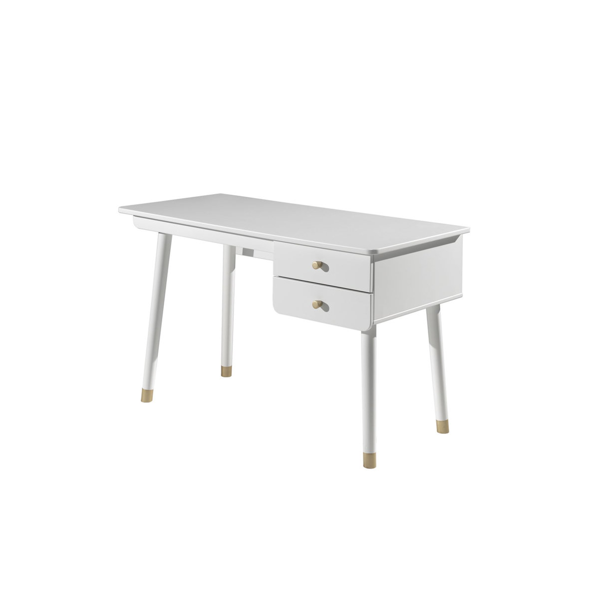 Bureau 2 tiroirs L125cm EMMY