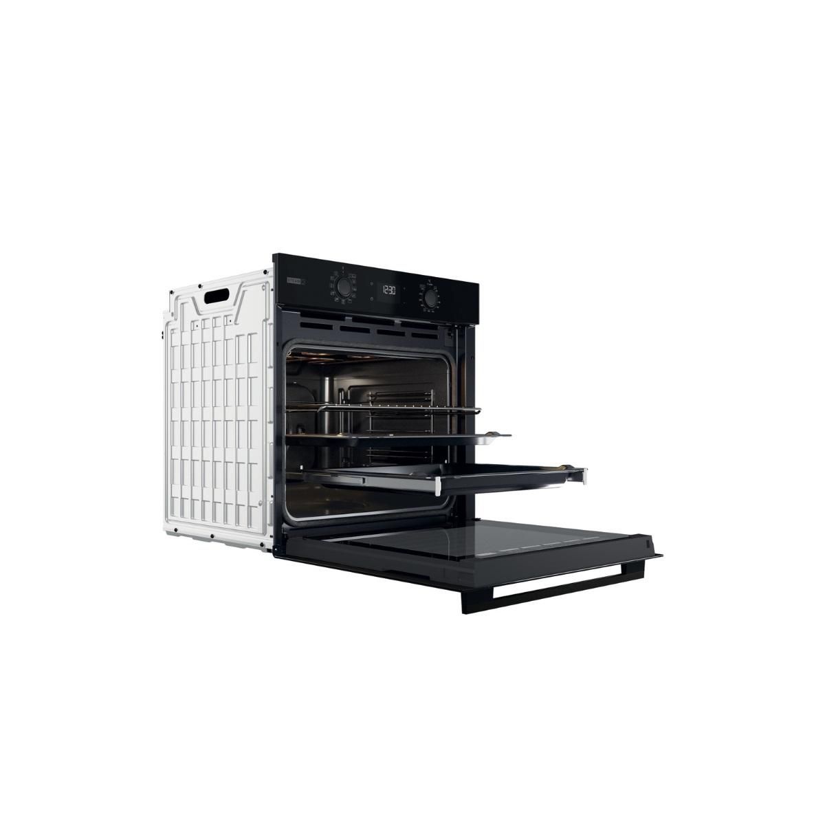 Whirlpool Four intégrable 71l 60cm pyrolyse noir - OMSK58RU1SB