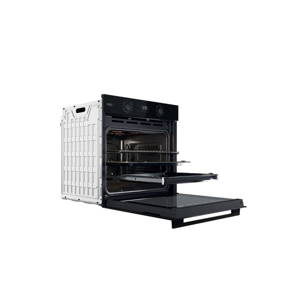 Whirlpool Four intégrable 71l 60cm pyrolyse noir - OMSK58RU1SB