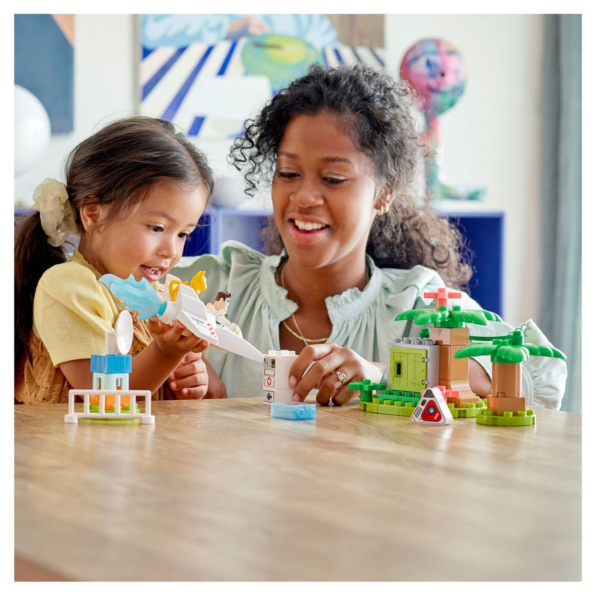 LEGO DUPLO Disney et Pixar 10962 - La Mission Planétaire de Buzz l&rsquo;Éclair, Jouet Robot Enfants