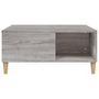 Voir la diapositive 5 : VIDAXL Table basse sonoma gris 80x80x36,5 cm bois d'ingenierie