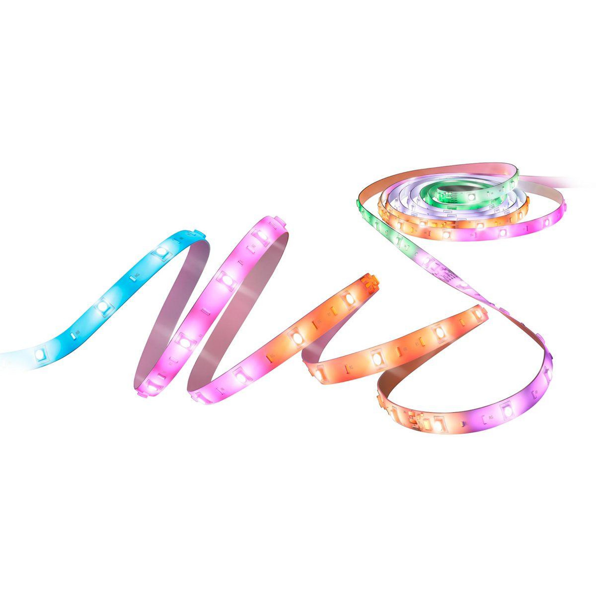 Voir la diapositive 2 : WIZ Bandeau led rgbic couleur gradient 10m (5m+5m)