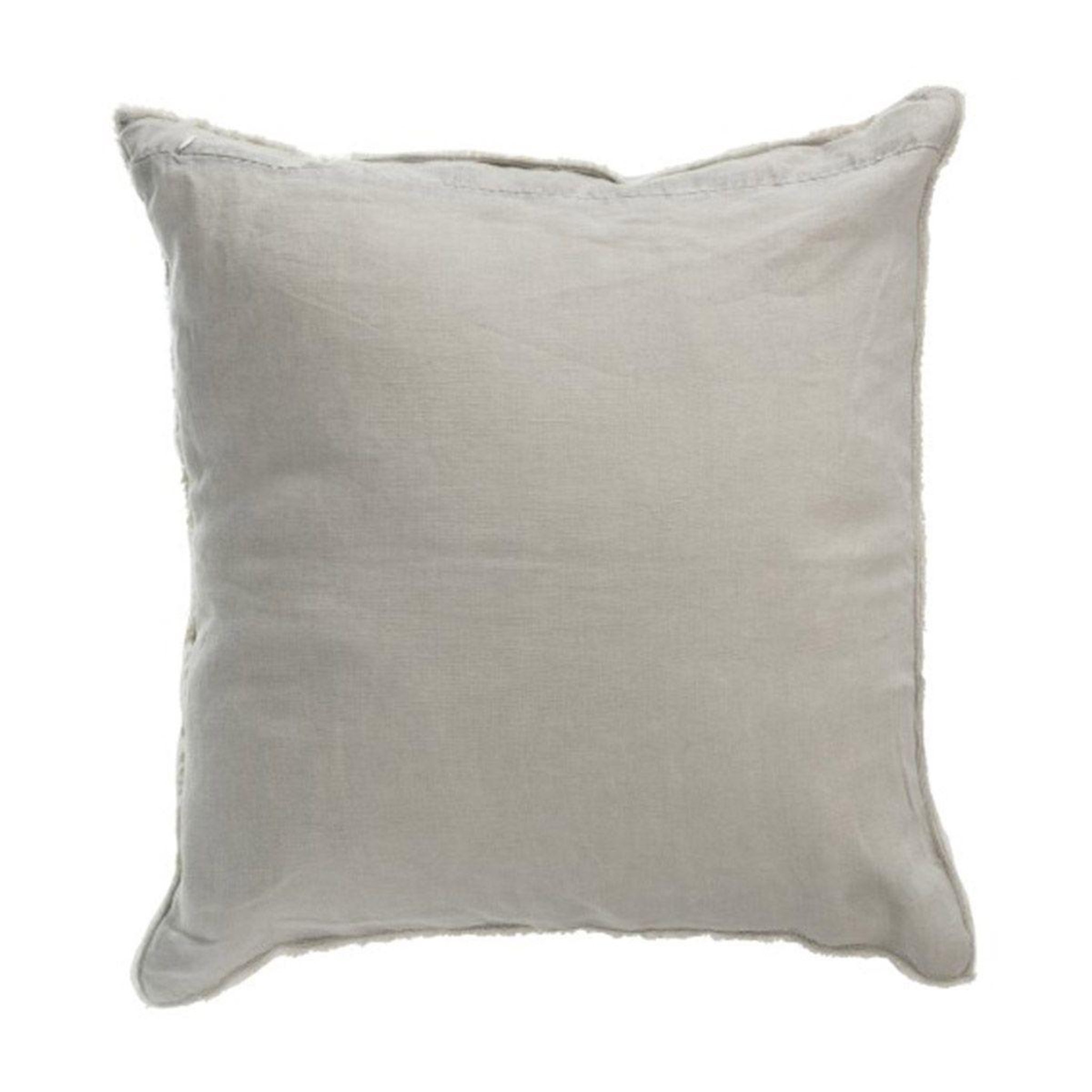 Voir la diapositive 2 : J-LINE Coussin déco carré  faded  45x45cm vert