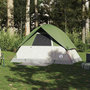 Voir la diapositive 3 : VIDAXL Tente de camping a dome 2 personne vert impermeable