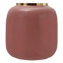 Voir la diapositive 1 : Paris Prix Vase Rond Design  Niklas  20cm Rose & Or