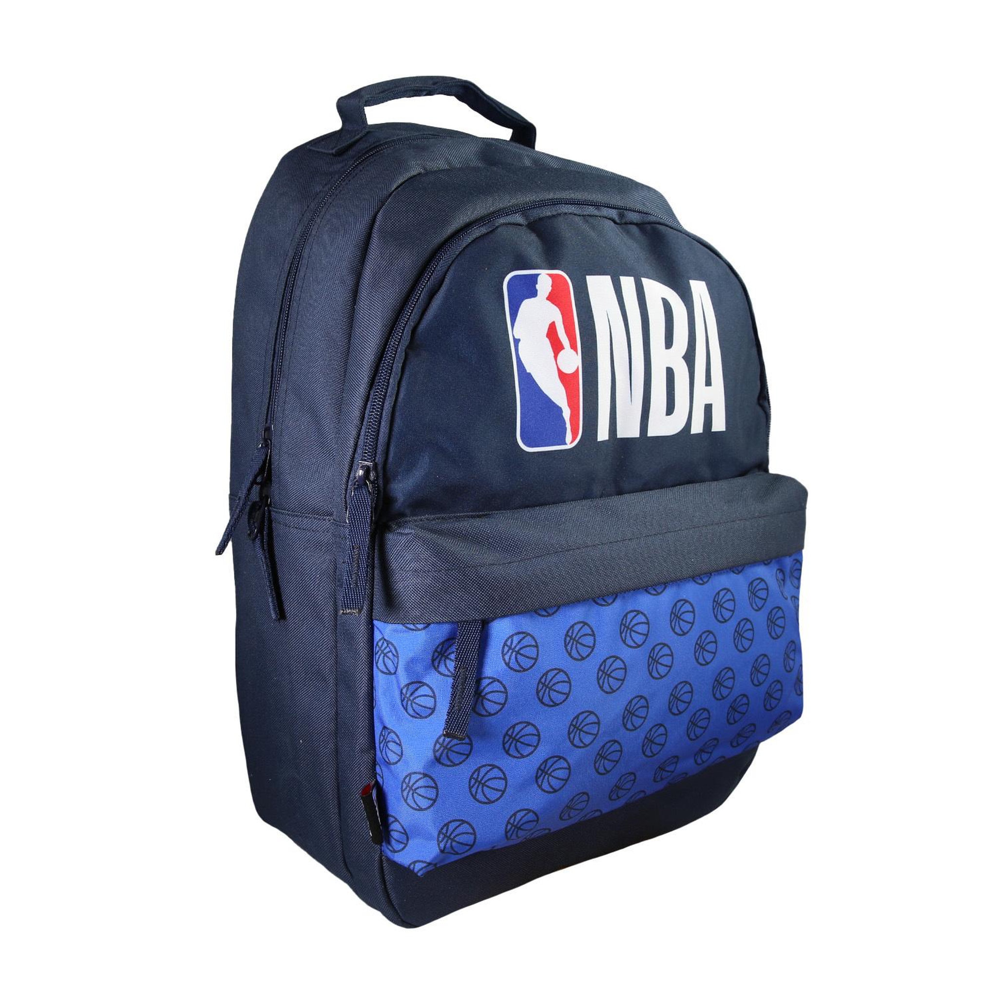Voir la diapositive 2 : Bagtrotter Sac à dos NBA  bleu marine 2 compartiments – bagtrotter