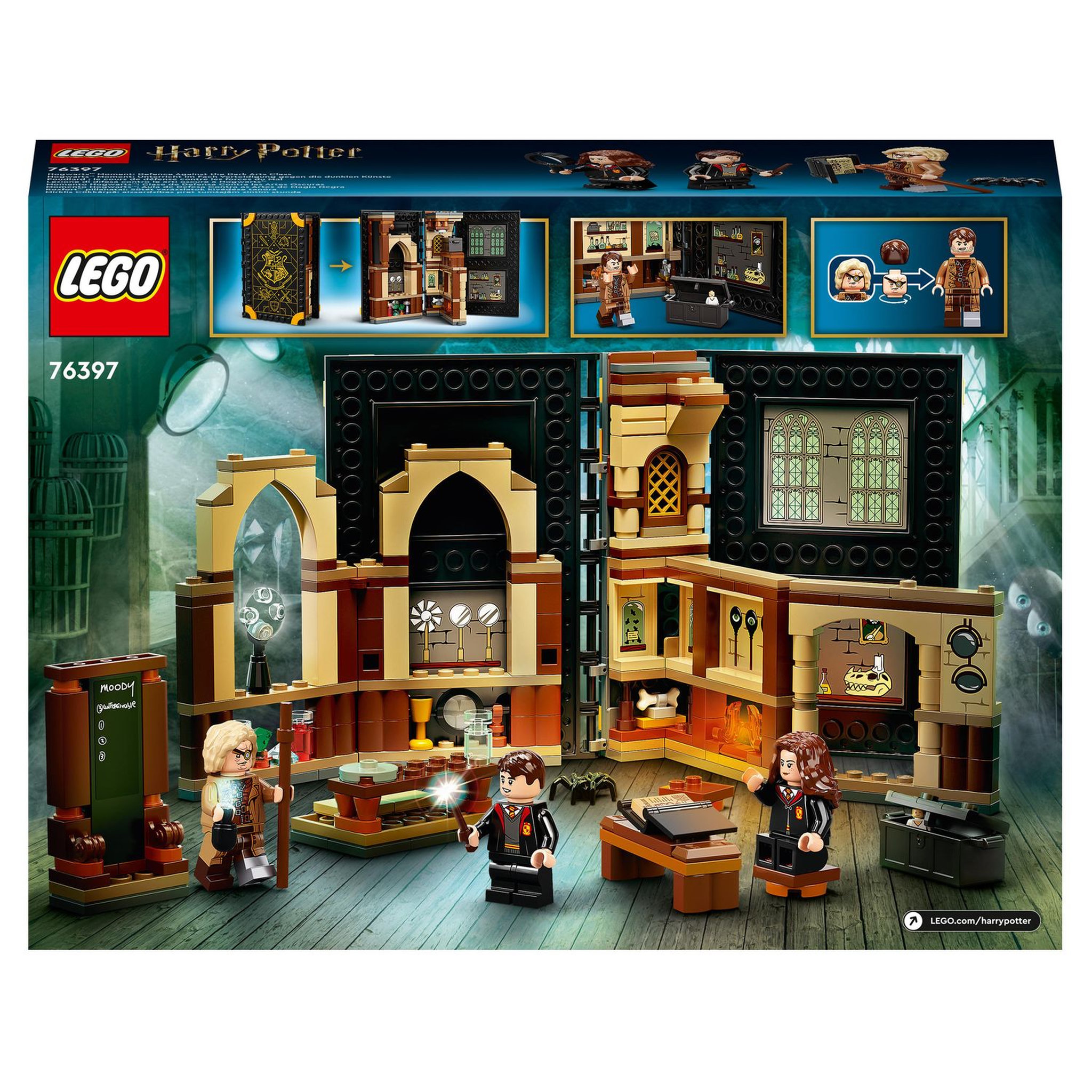 Voir la diapositive 9 : LEGO Harry Potter 76397 - Poudlard : le Cours de Défense