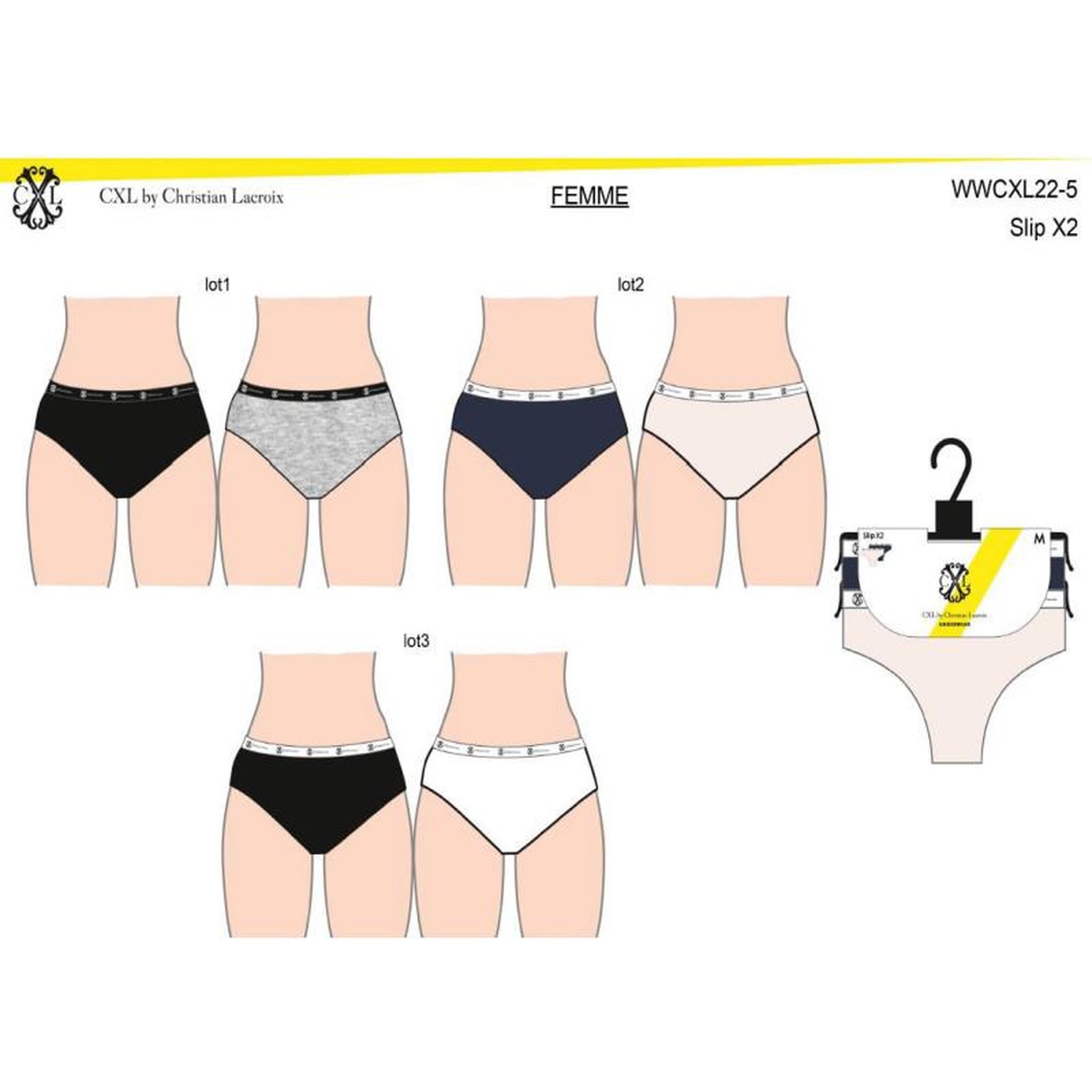 Voir la diapositive 4 : Christian Lacroix Culotte CXL By LACROIX X6