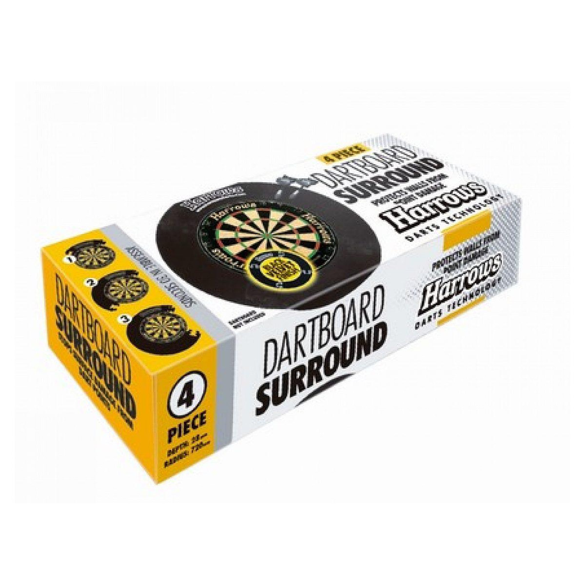 Harrows Fléchettes  - dartboard surround 4pcs