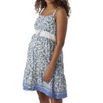 VERO MODA MATERNITY Robe  Femme Vero Moda Maternity Short. Coloris disponibles : Bleu