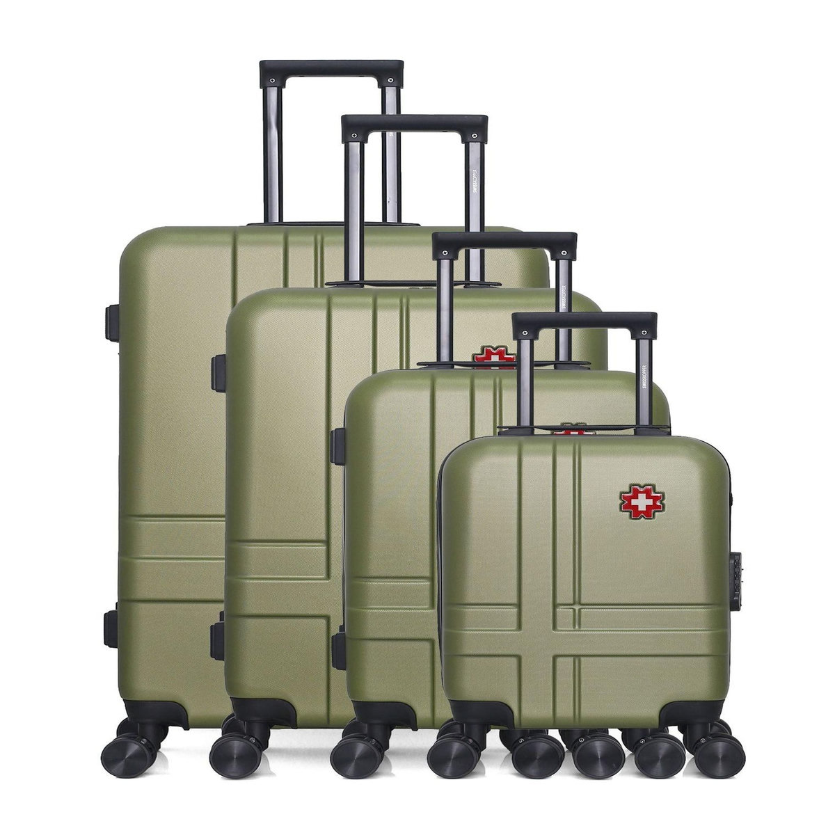 SWISS KOPPER SWISS KOPPER - Set de 4 Valises USTER-M 75 cm 4 Roues