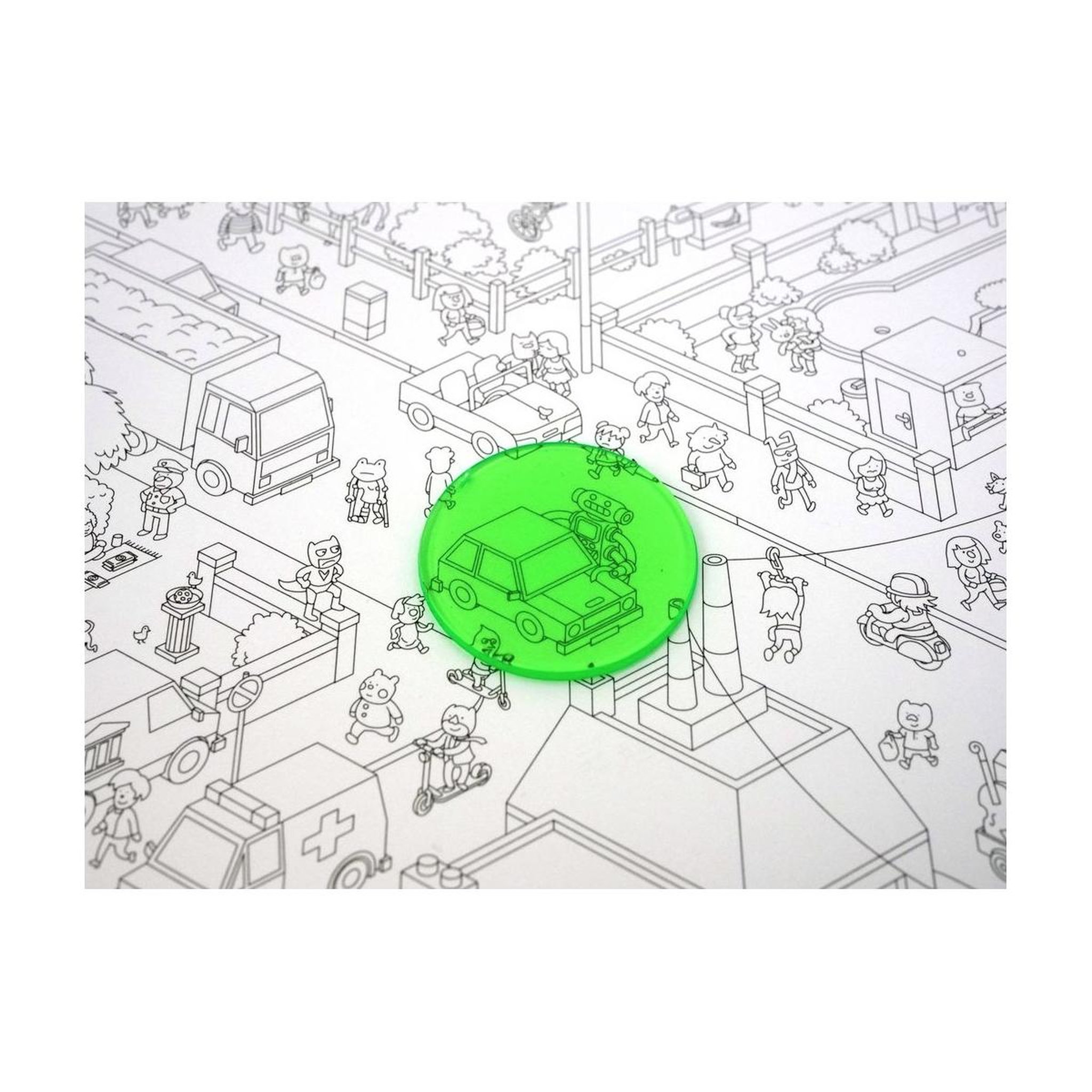 Voir la diapositive 4 : Blackrock Editions Micro Macro Kids - Le parc Zinzin