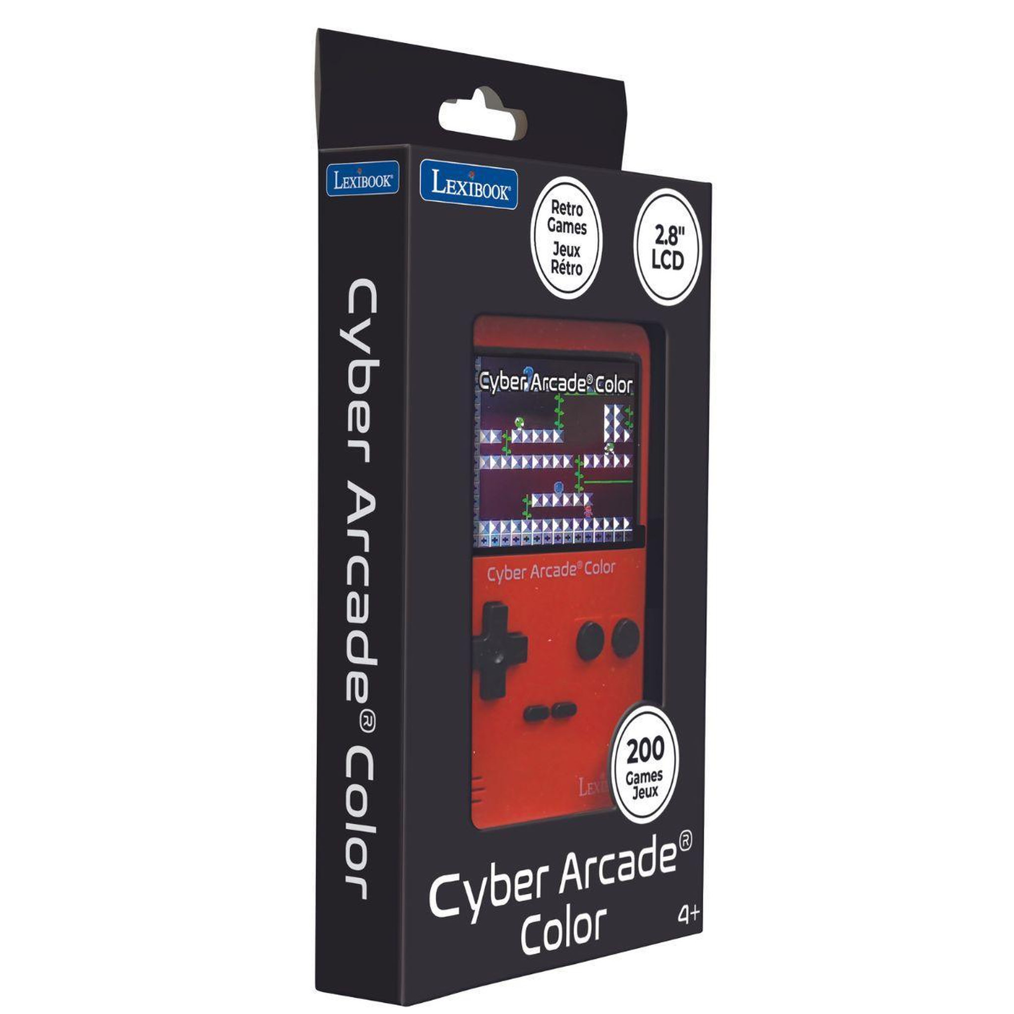 Voir la diapositive 5 : Lexibook Console portable Classic Cyber Arcade - 2.8'' 200 jeux
