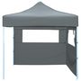 Voir la diapositive 2 : VIDAXL Tente de reception escamotable avec 2 parois 3x3 m Anthracite
