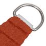 Voir la diapositive 5 : VIDAXL Voile d'ombrage 160 g/m^2 Terre cuite 3,5x3,5x4,9 m PEHD