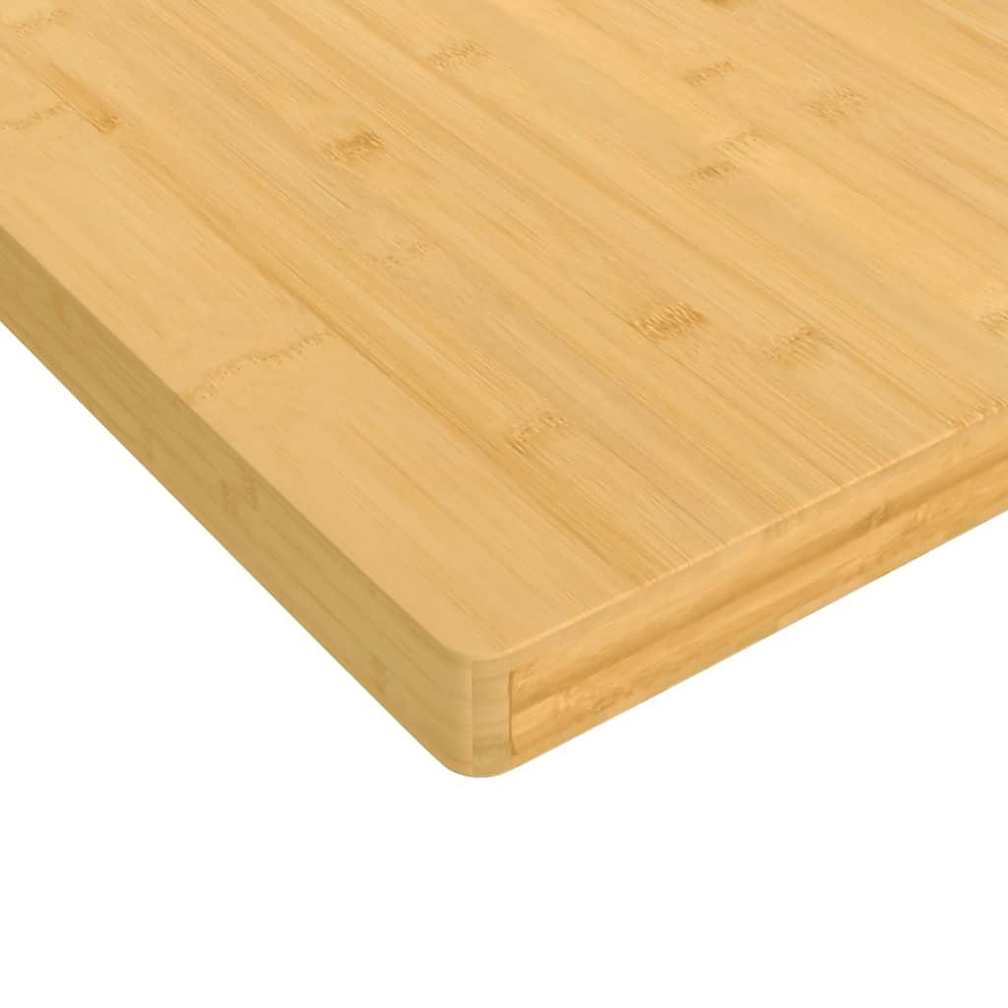 Voir la diapositive 3 : VIDAXL Dessus de table 50x50x4 cm bambou