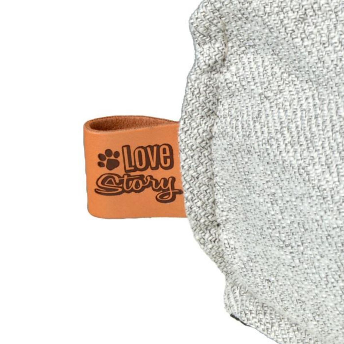 Paris Prix Coussin Rectangle Chien & Chat  City  80cm Gris Clair