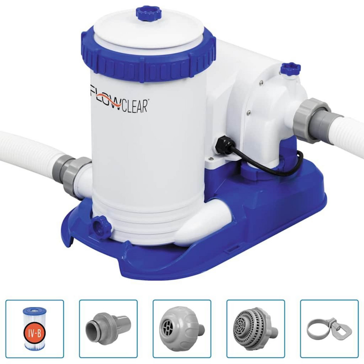BESTWAY Bestway Pompe de filtration de piscine Flowclear 9463 L/h