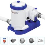 BESTWAY Bestway Pompe de filtration de piscine Flowclear 9463 L/h