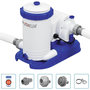 Voir la diapositive 1 : BESTWAY Bestway Pompe de filtration de piscine Flowclear 9463 L/h