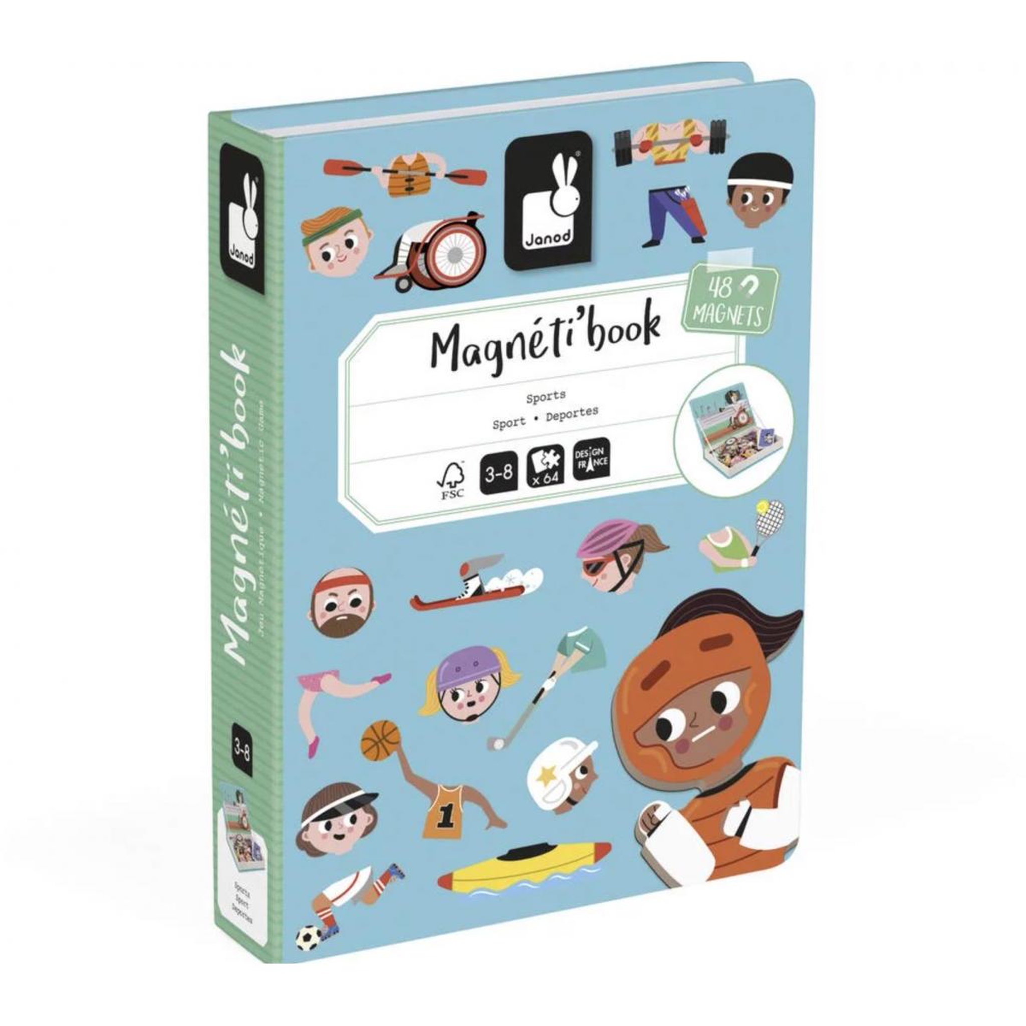 JANOD Magneti Book theme Sports