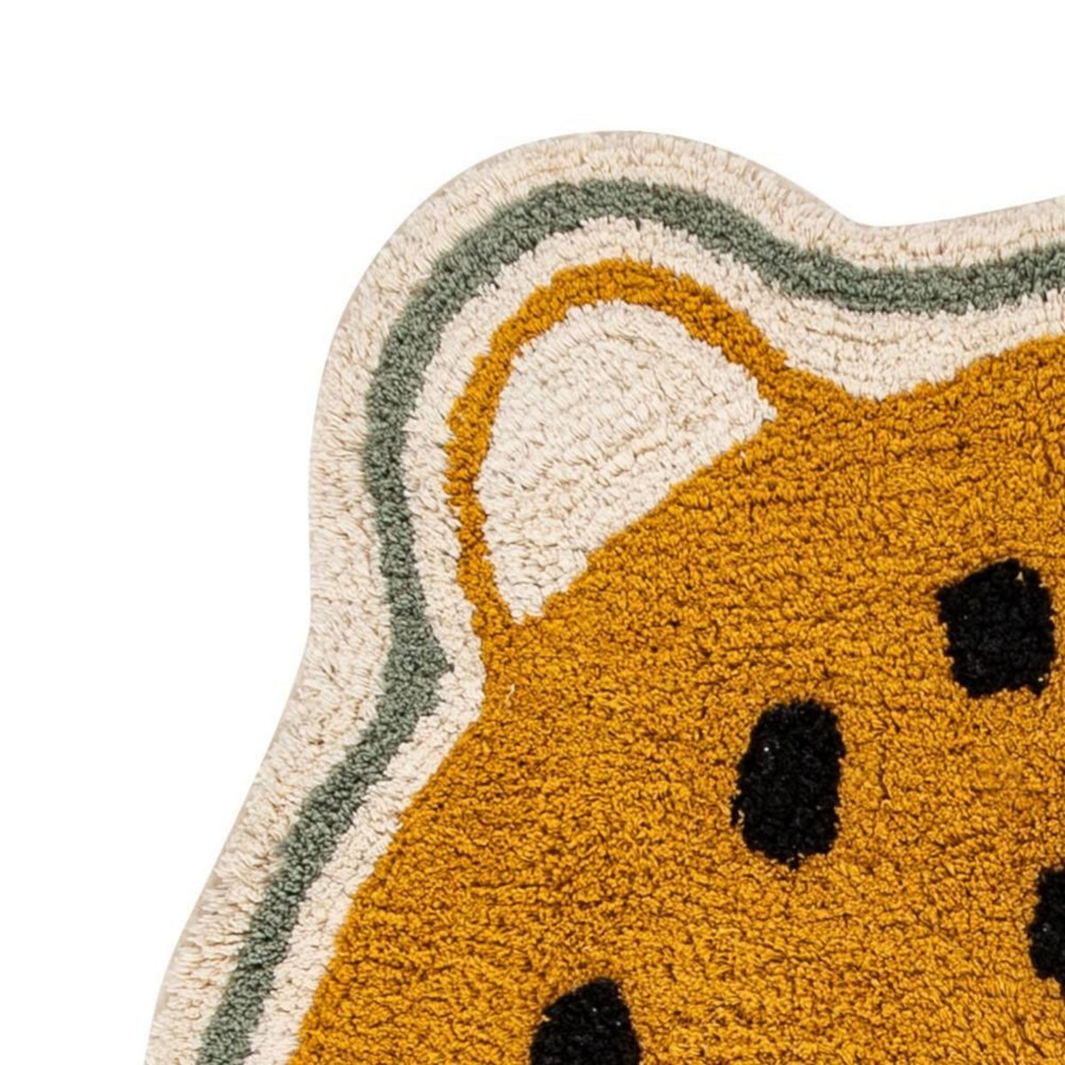 ATMOSPHERA Tapis Léopard diamètre 90cm