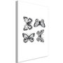 Voir la diapositive 1 : Paris Prix Tableau Imprimé  Four Butterflies
