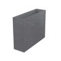 Voir la diapositive 1 : Eda Jardinière rectangulaire Volcania effet pierre 63 L Gris galet - Eda