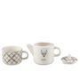 Voir la diapositive 3 : Paris Prix Théière Avec Tasse  Renne Winter  78cl Blanc