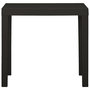 Voir la diapositive 2 : VIDAXL Table de jardin Anthracite 79x65x72 cm Plastique