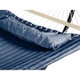 Voir la diapositive 3 : HESPERIDE Toile de hamac matelassé bleu indigo Akio - Hespéride