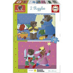 EDUCA Puzzle Educa-Borras Petit Ours Brun éducatif 48 pièces