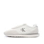 Voir la diapositive 1 : CALVIN KLEIN JEANS Baskets Blanc/Gris Homme Calvin Klein Jeans Retros