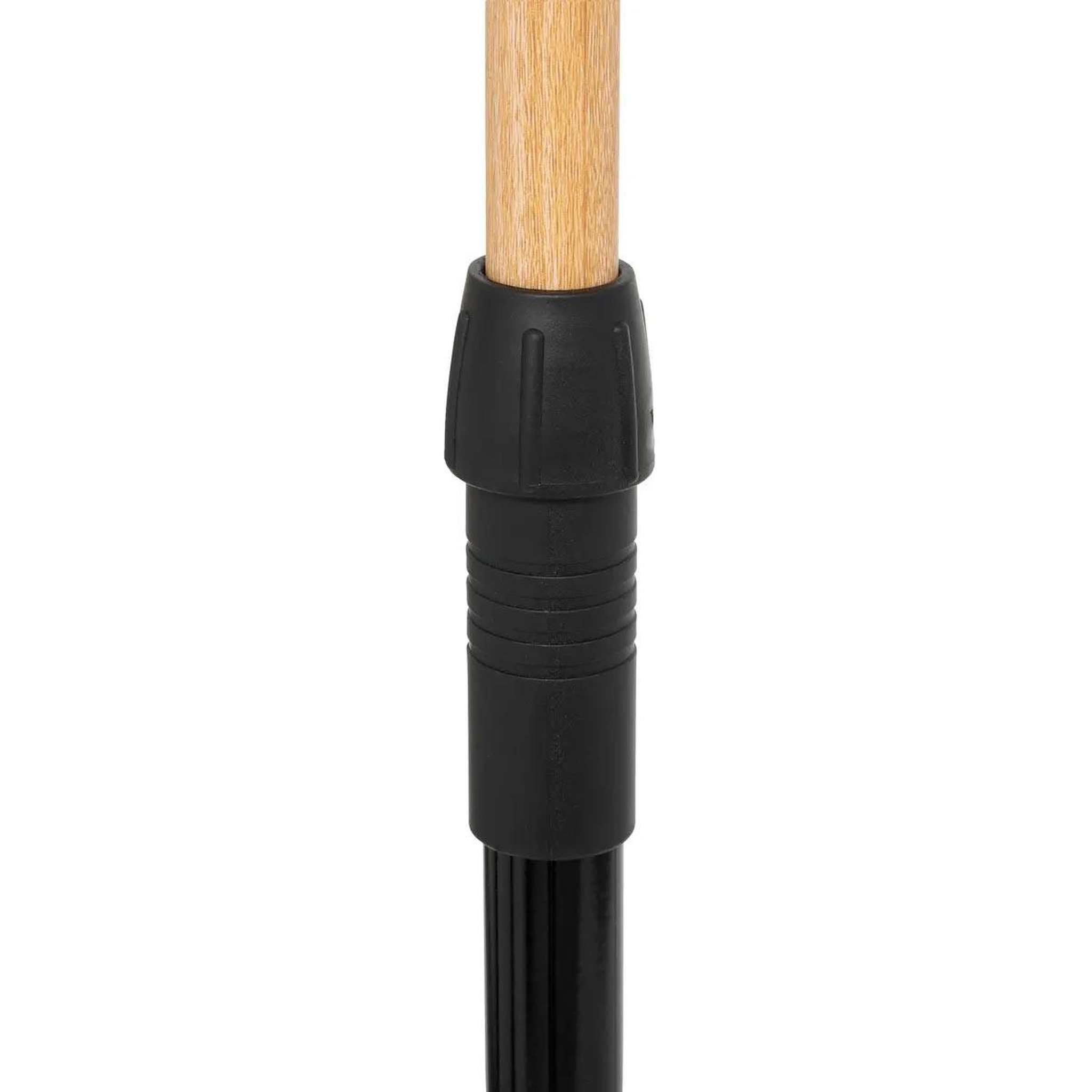 Voir la diapositive 4 : FIVE Portant à vêtements extensible  effet bois  166cm noir