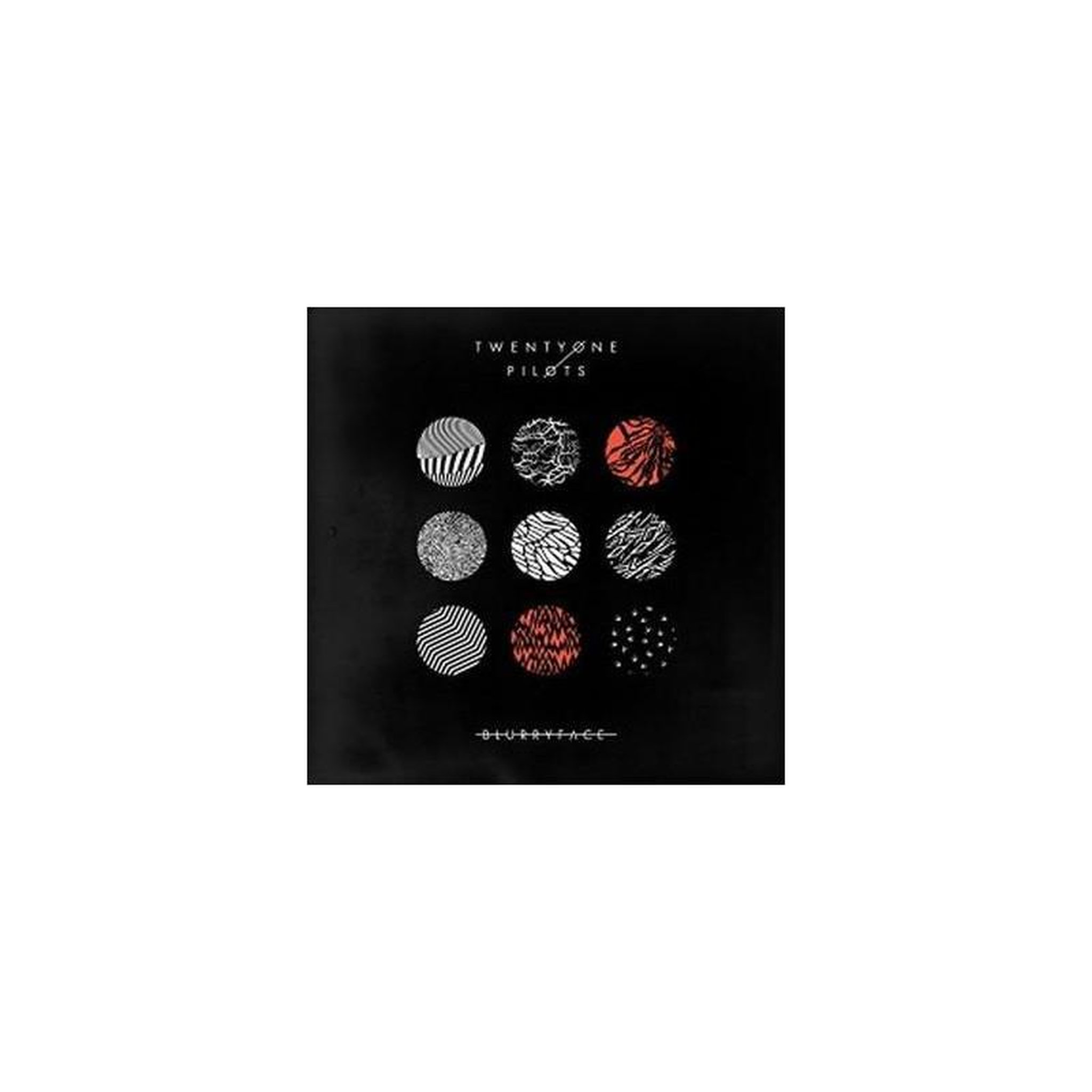 Blurryface de twenty one pilots en double vinyle lp (2 disques) avec téléchargement numérique
