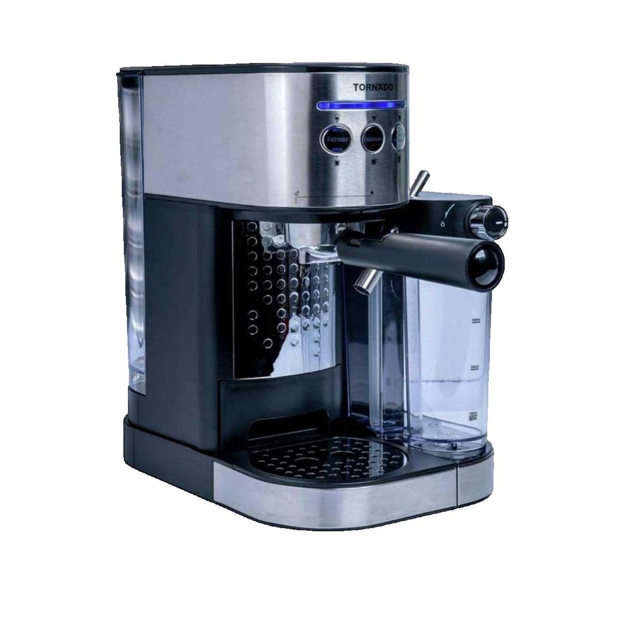 TORNADO Machine à café Tornado TCM-14125 pression 20 bars acier inoxydable