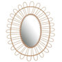 Voir la diapositive 1 : FORNORD Miroir Dalia bambou 52x60 cm